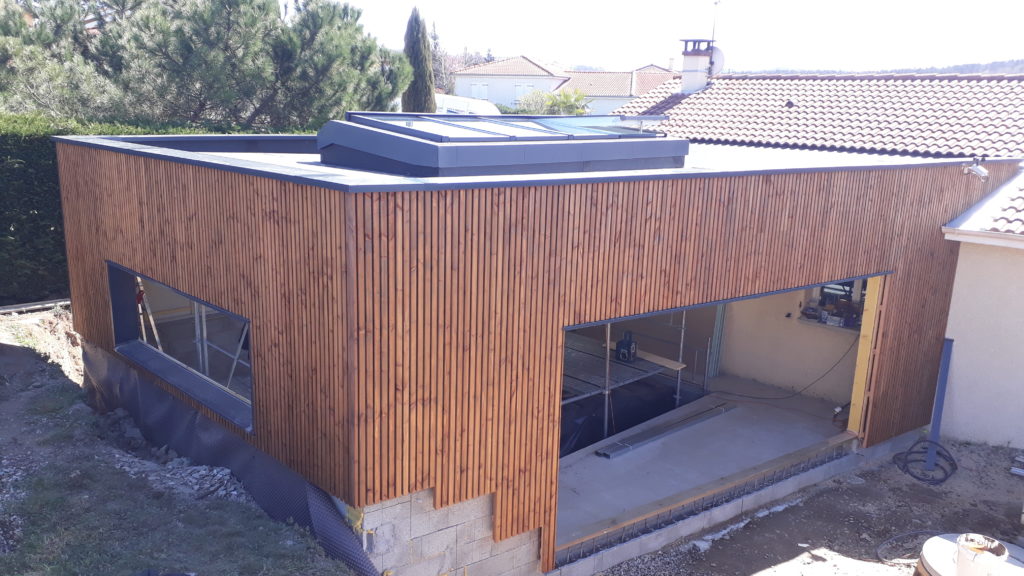 Abri / Terrasse / Exterieur - Constructeur de maison et extensions en  ossature bois, charpente
